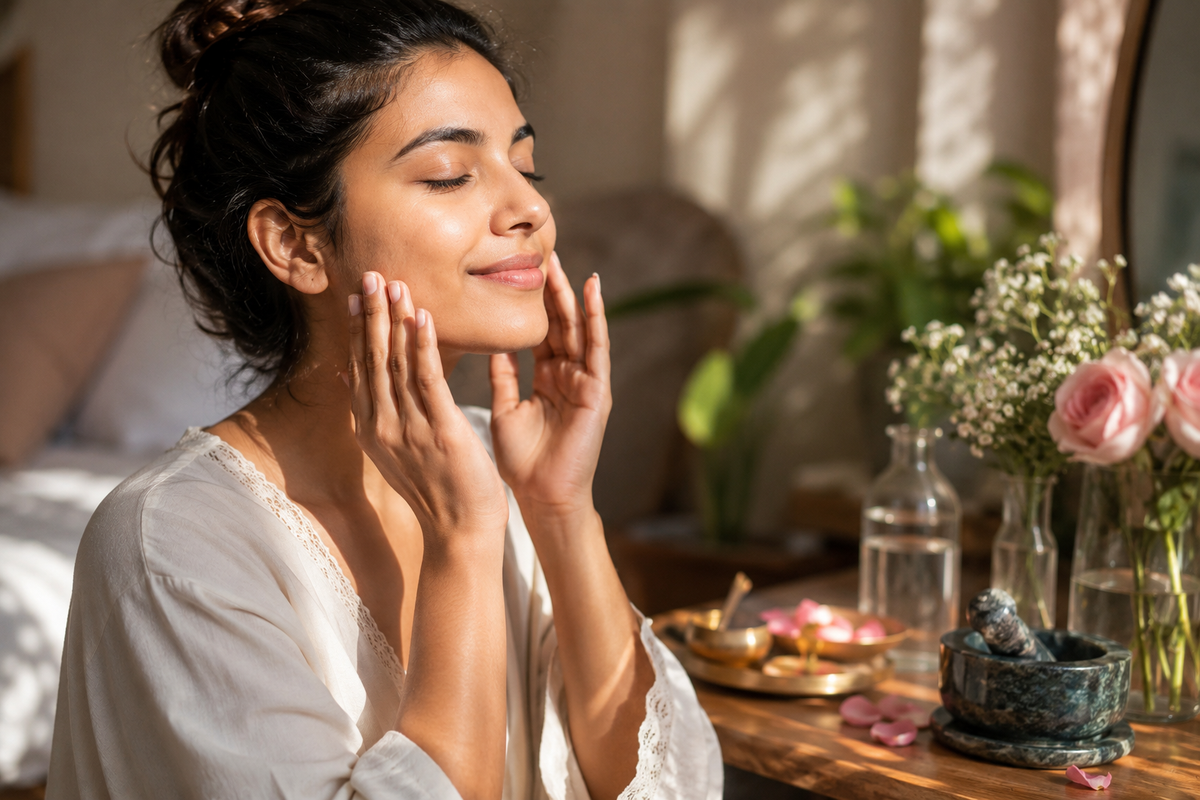 Your 5-Step Ayurvedic Morning Routine for Glowing Skin