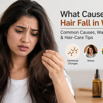 what causes hair fall in women