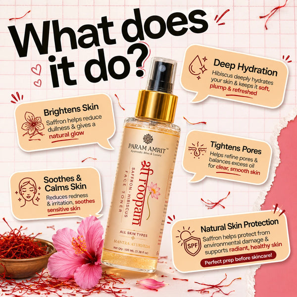 SAFFRON - HIBISCUS FACE TONER